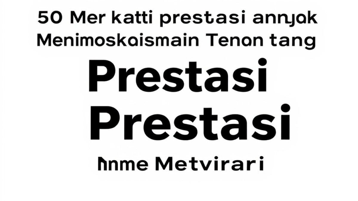 50 Kata Mutiara dan Panduan Praktis untuk Memotivasi Prestasi Belajar