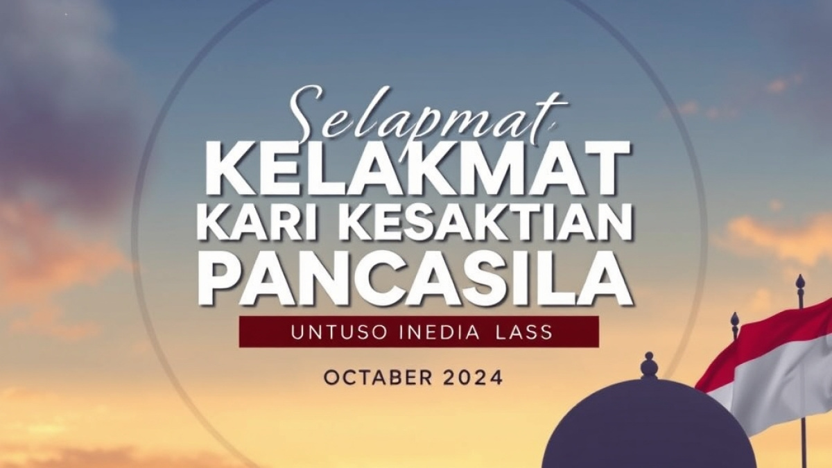Kumpulan Ucapan Selamat Hari Kesaktian Pancasila untuk Status Media Sosial